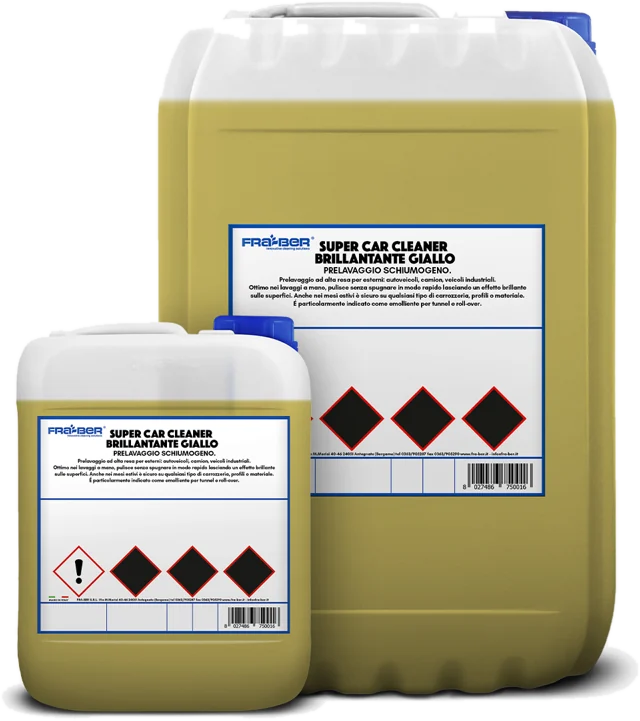 Super Car Cleaner Brillantante Giallo